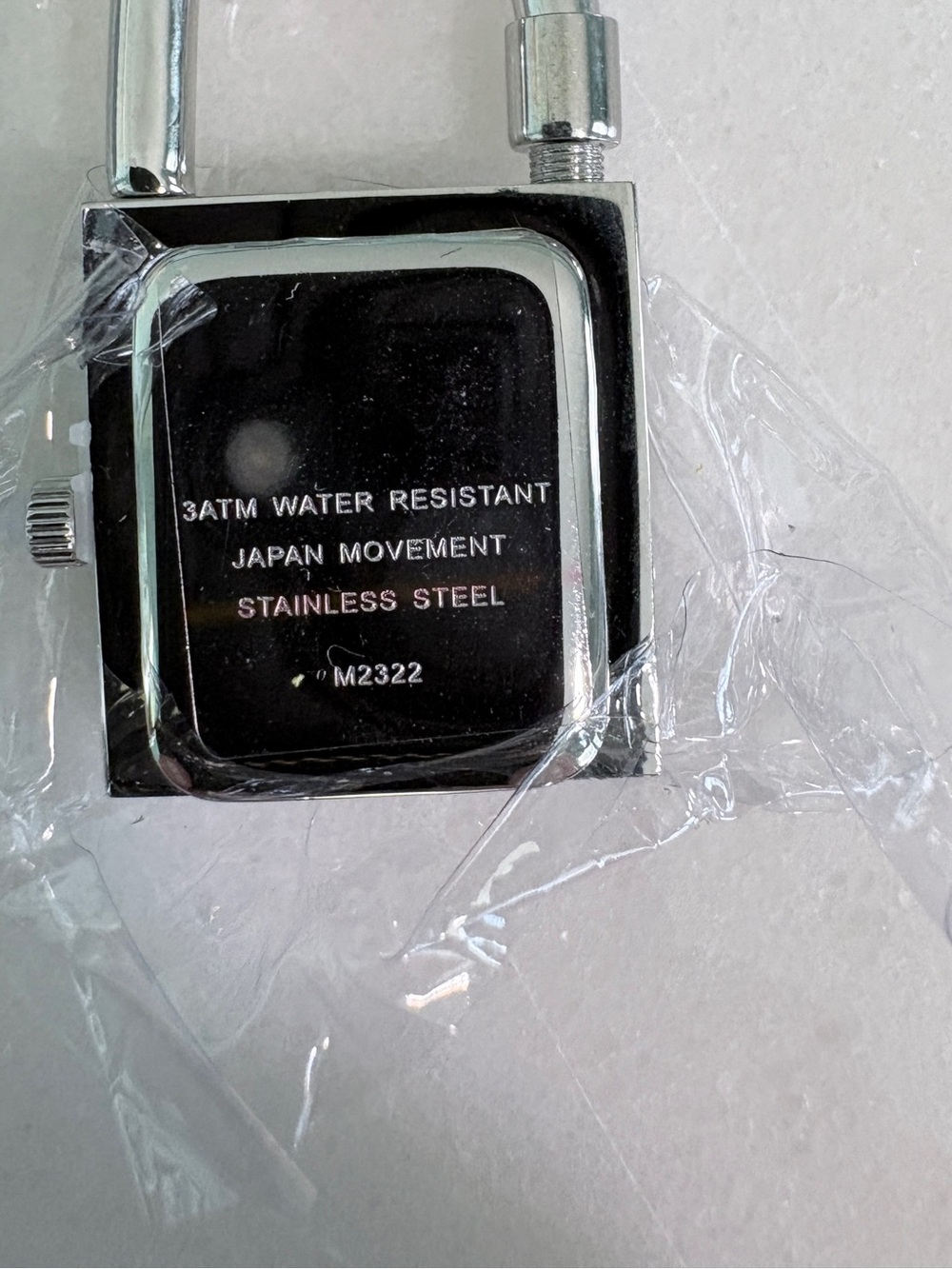 Luxury Style Padlock Wristwatch Bracelet in Silver Tone - Picture 4 of 5